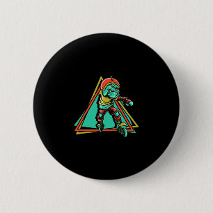 Roller Skater Inline Skating  6 Cm Round Badge
