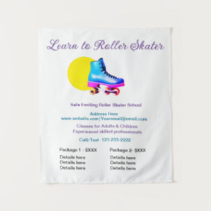Roller skater school add packages price business f tapestry