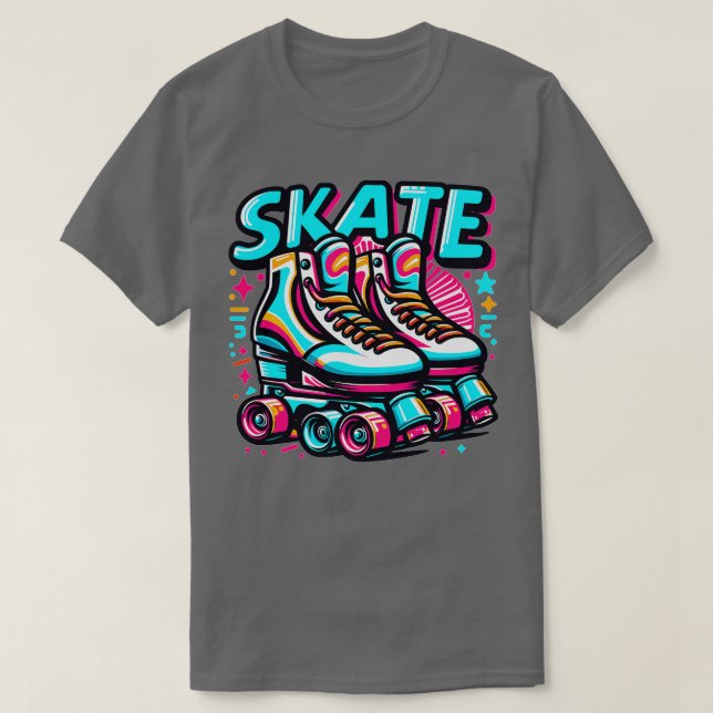 Roller Skates 2 T-Shirt (Design Front)