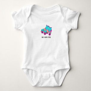 Roller Skates Baby Bodysuit