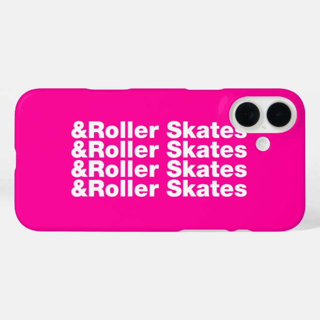 & Roller Skates Case-Mate iPhone Case (Back (Horizontal))