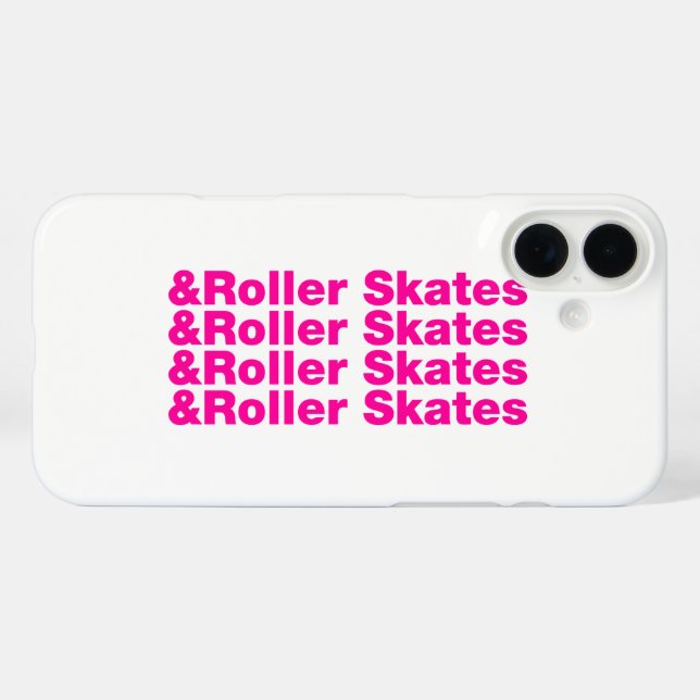 & Roller Skates Case-Mate iPhone Case (Back (Horizontal))