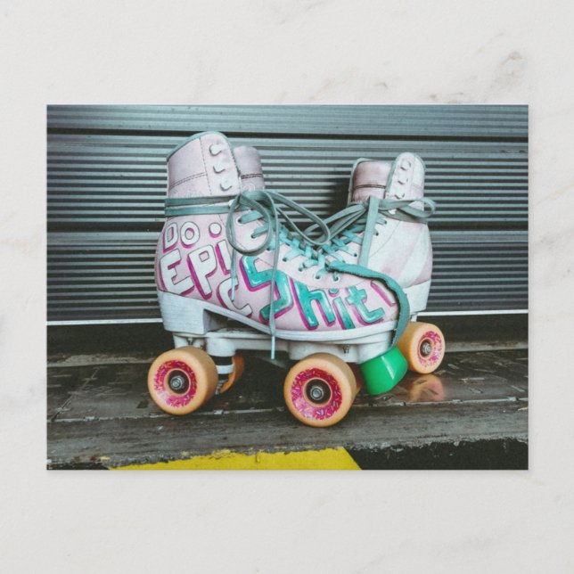 Roller Skates Epic Postcard (Front)