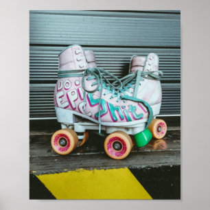 Roller Skates Epic Poster