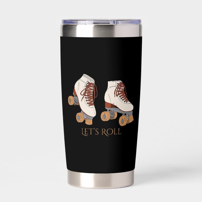 Roller Skates Insulated Tumbler (Front)