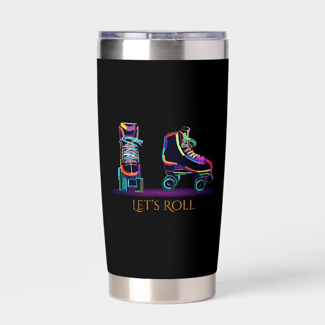 Roller Skates Insulated Tumbler (Back)