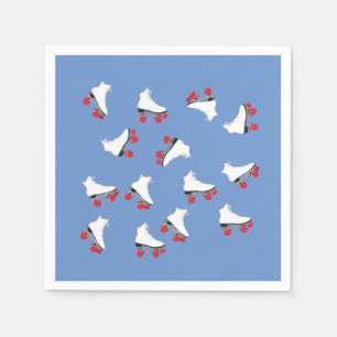 Roller skates napkin