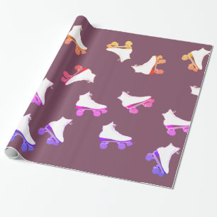Roller Skates PatternWrapping Paper