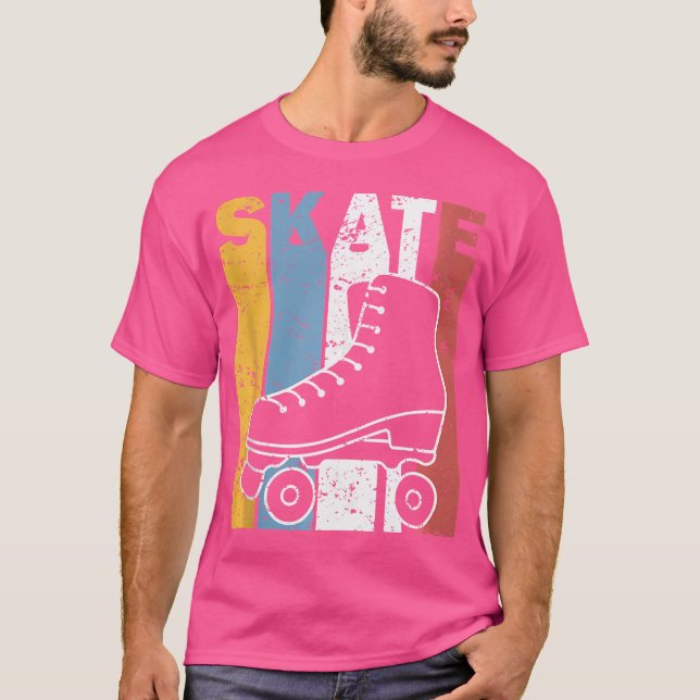 Roller Skates Roller Skating Inline Skating T-Shirt (Front)