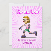 Roller Skating Birthday Party Pink