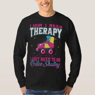 Roller Skating For Men Women Roller Derby Inline S T-Shirt
