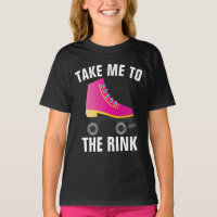ROLLER SKATING RINK GIRLS T-SHIRTS