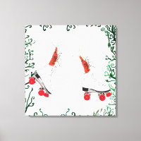 Roller Skating Shrimps Wall Art