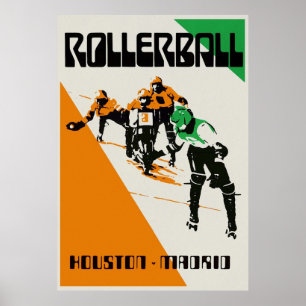 Rollerball  Houston vs Madrid Poster