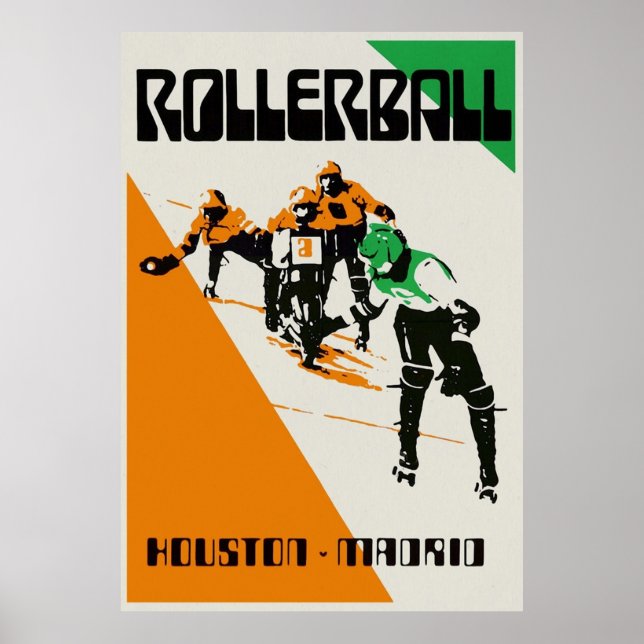 Rollerball  Houston vs Madrid Poster (Front)