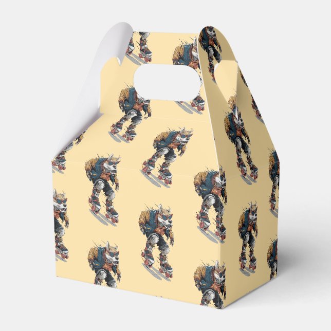 Rollerblade Dog Favour Box (Back Side)