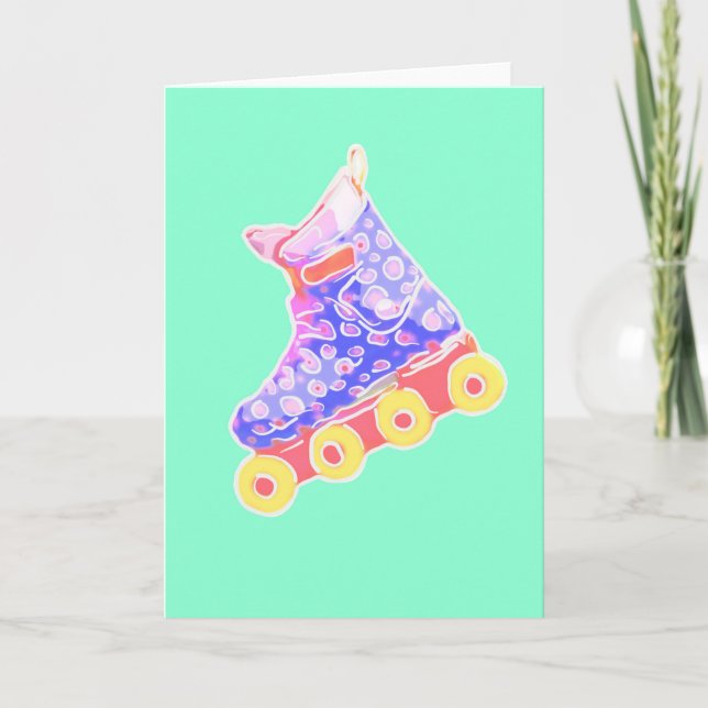 Rollerblade in Pastel Card (Front)