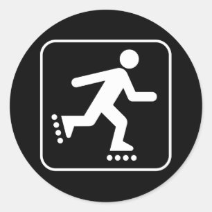 Rollerblade Symbol Sticker