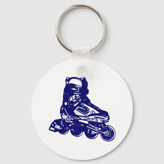 Rollerblades Key Ring (Front)