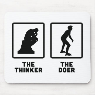 Rollerblading Mouse Pad