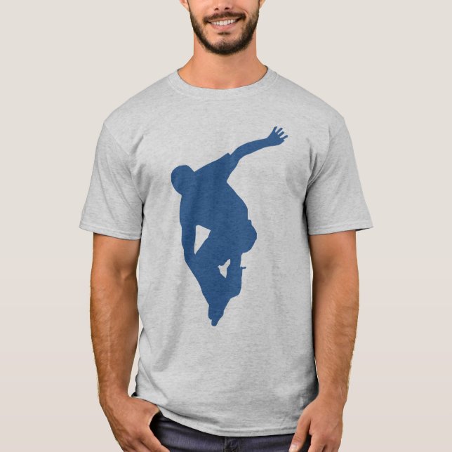 Rollerblading Silhouette T Shirt (Front)