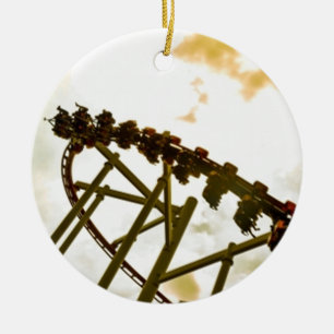 Rollercoaster Ceramic Tree Decoration