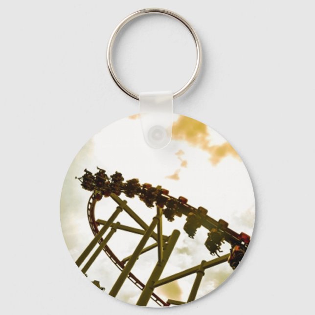 Rollercoaster Key Ring (Front)
