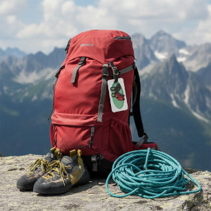 Rollercoaster Theme Park Ride  Luggage Tag