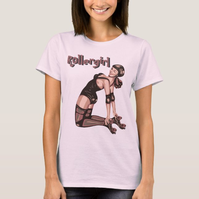Rollergirl tee (Front)