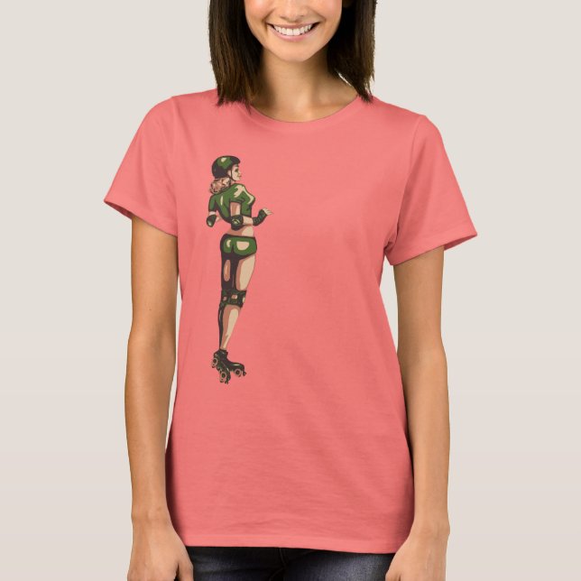 Rollergirl tee (Front)