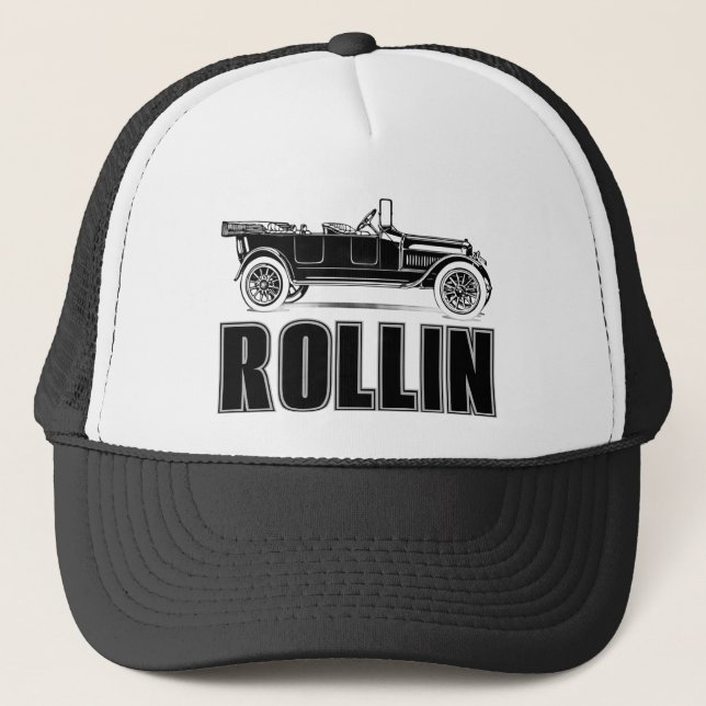 ROLLIN #2 TRUCKER HAT (Front)