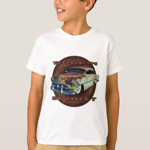 Rollin in rust Tail Dragger Chopped Chevy T-Shirt