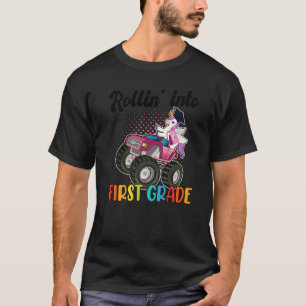 Rollin' Into First Grade 1st Grade 1 T-Shirt
