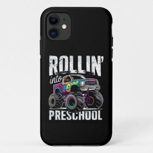 Rollin' Into Preschool Monster Truck Back to Schoo Case-Mate iPhone Case