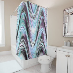 Rollin' waves.... shower curtain