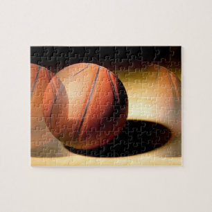 Rolling Basketball Jigsaw Puzzle