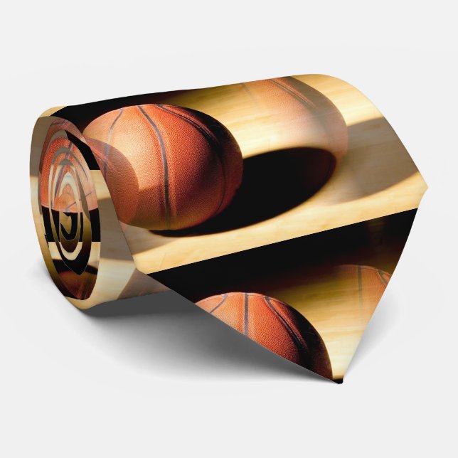 Rolling Basketball Tie (Rolled)