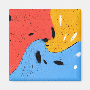 rolling colours magnet