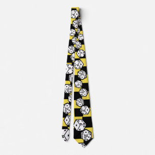 Rolling Dice Tie for an Original Gamer