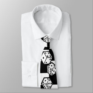 Rolling Dice Tie for an Original Gamer