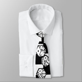 Rolling Dice Tie for an Original Gamer