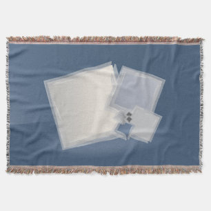 Rolling Fibonacci squares Throw Blanket