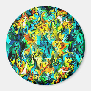 Rolling Flames&Water.... Magnet