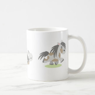 Rolling Grey Pony Mug