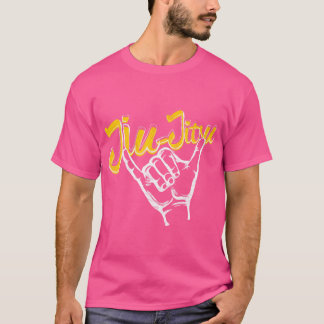 Rolling Hands Jiu Jitsu Shirt For Bjj Gift Yellow