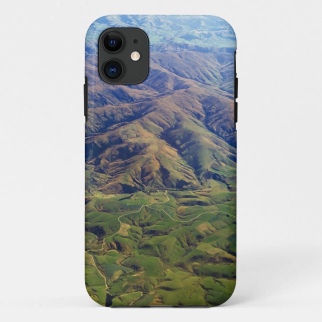 Rolling hills in Southland Region of New Zealand Case-Mate iPhone Case (Back)