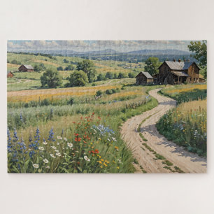 Rolling Hills Jigsaw Puzzle