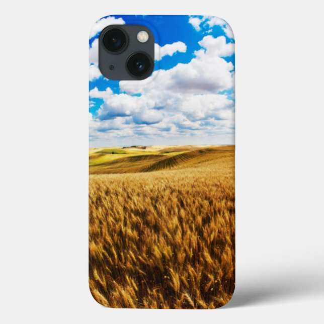 Rolling hills of ripe wheat Case-Mate iPhone case (Back)