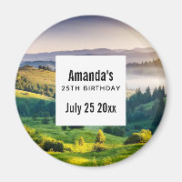 Rolling Hills Scenic Photo Birthday Party Date