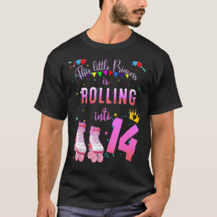 Rolling Into 14 Years Let's Roll I'm Turning 14 Ro T-Shirt